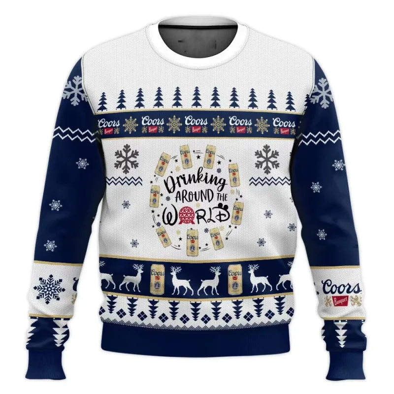 Suéter feio de cerveja Corona Natal cerveja feliz bebendo gifte de Natal masculino e feminino بالإضافة إلى حجم سترة أنيقة