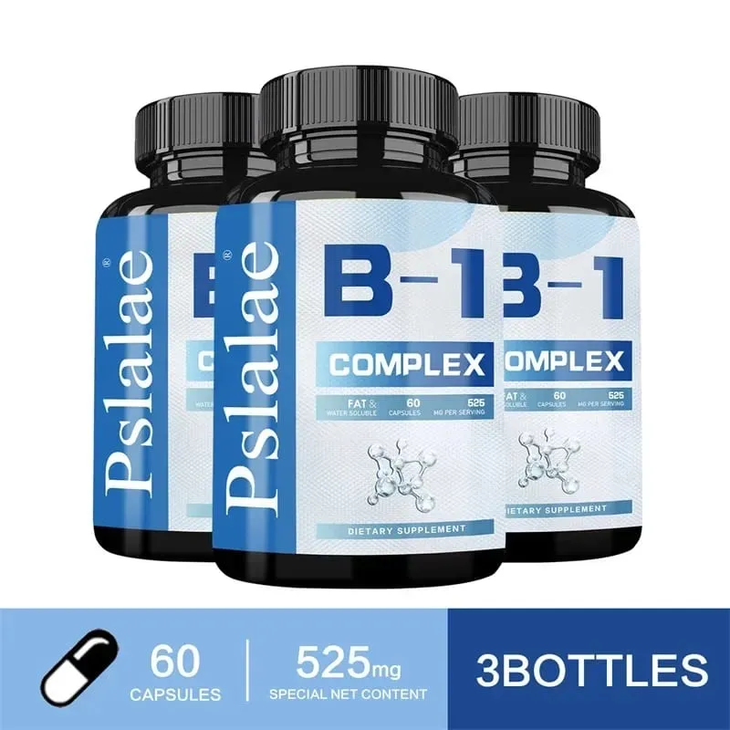 Vitamin B1 Complex - Fatigue Digestion Stress Mood Formula Boosts Energy and Metabolism