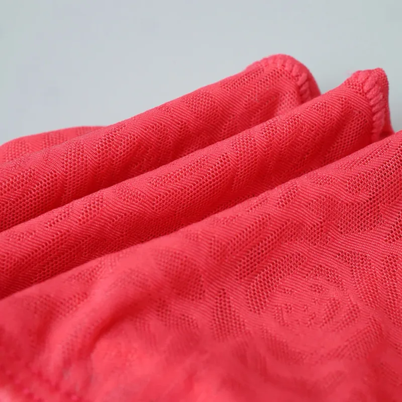 Männer Spitze Jacquard G-string Unterwäsche Hohe Dehnbare Große Tasche Tanga Höschen Sexy Homosexuell Erotische T-back Unterhose