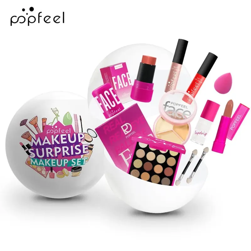 Spherical Packaging Makeup SetMaking It a Creative Gift Box Suitable Beginners Perfect for Birthdays And Holidays.