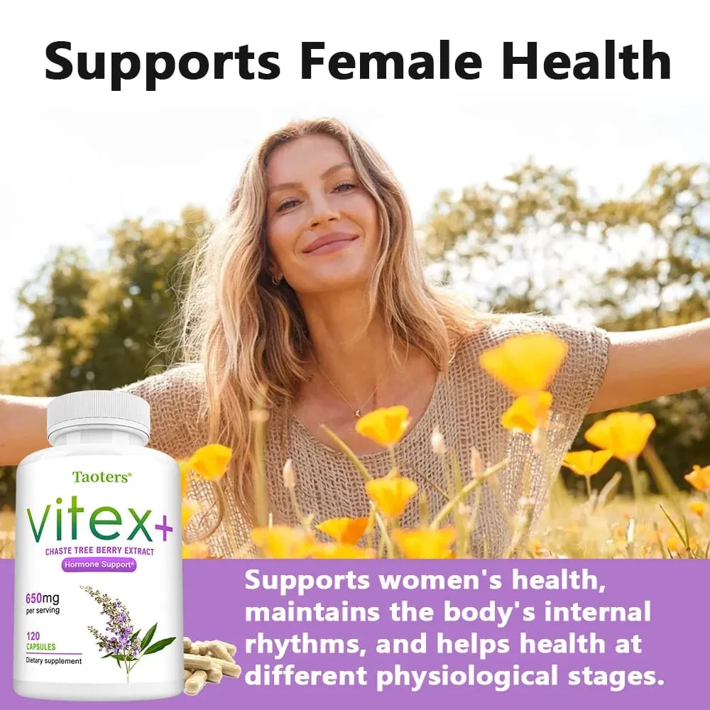 Vitex - Chaste Tree Berry Extract - Menopause Support Weight Management Balancing Emotions Helping To Improve Skin