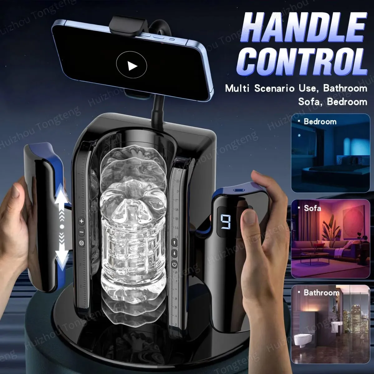 Automatic Male Mastusbafor 3D Realistic Textured Sleeve Male Masterburters Pocket Puzzy Silicone Sweater Waterproof sex toy — image 5