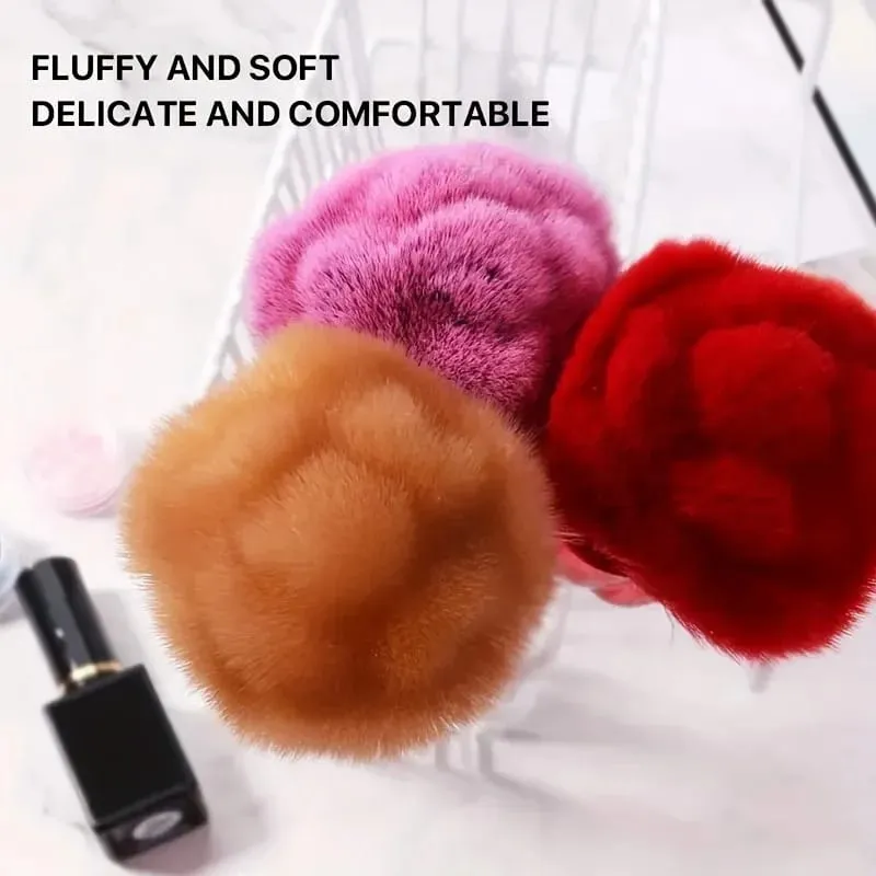 A Rose Shaped Nail Dust Brush Soft Bristles Makeup Foundation Make-Up & Powder Blusher Tools Foundation Make-Up Beauty Brush