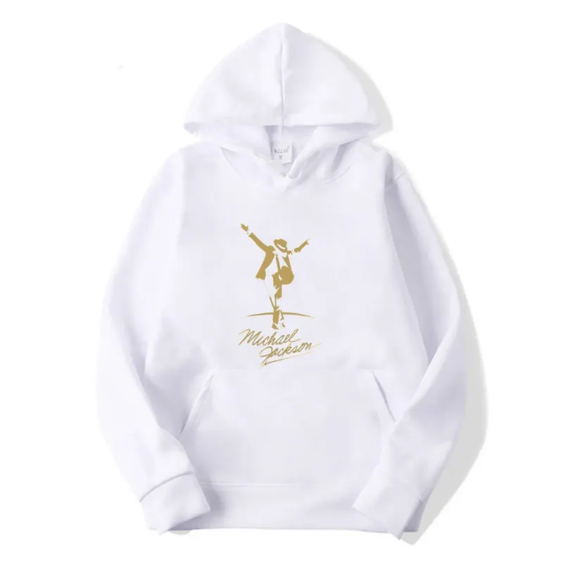 2026 Michael Jackson Gold Men Hoodies — image 9