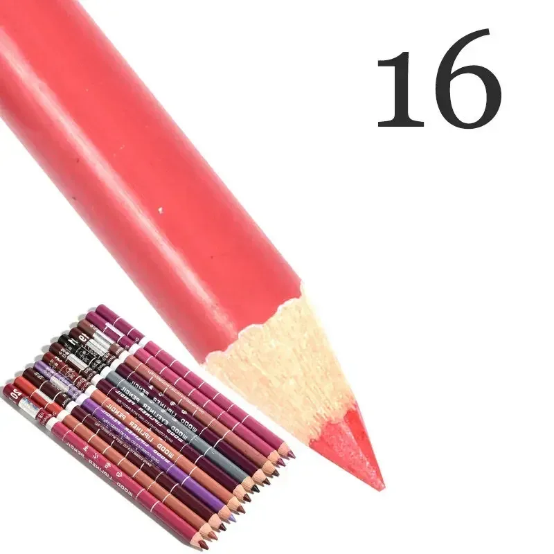 28Color Antifouling Lip Liner Professional Lipstick Pen Precise Waterproof Lip Outline Pencil Lip Makeup Lasting Eyeliner Creamy — image 30
