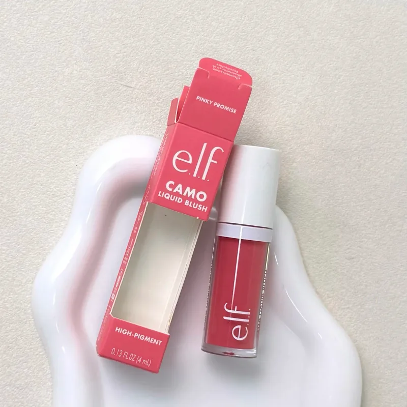 Hot Sale New Elf Bubblegum-Cherry Mango-Watermelon Lasting Moisturizer Lip Gloss Lip Balm & 8 Colors Cream Blush Brand Cosmetics