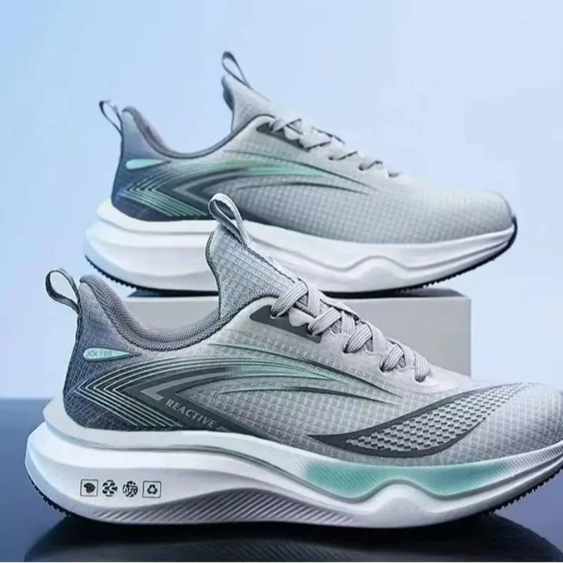New Running Shoes Summer New Physical Test Middle School Students Rebound Cushioning Sneakers Men's Shoes Tenis Masculino