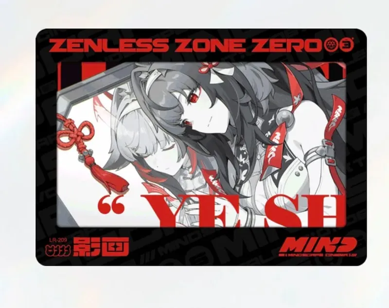 Flash soul Zenless Zone Zero ALL series Piper Wheel Ye Shunguang rare SS UR Game Collection card birthday gift