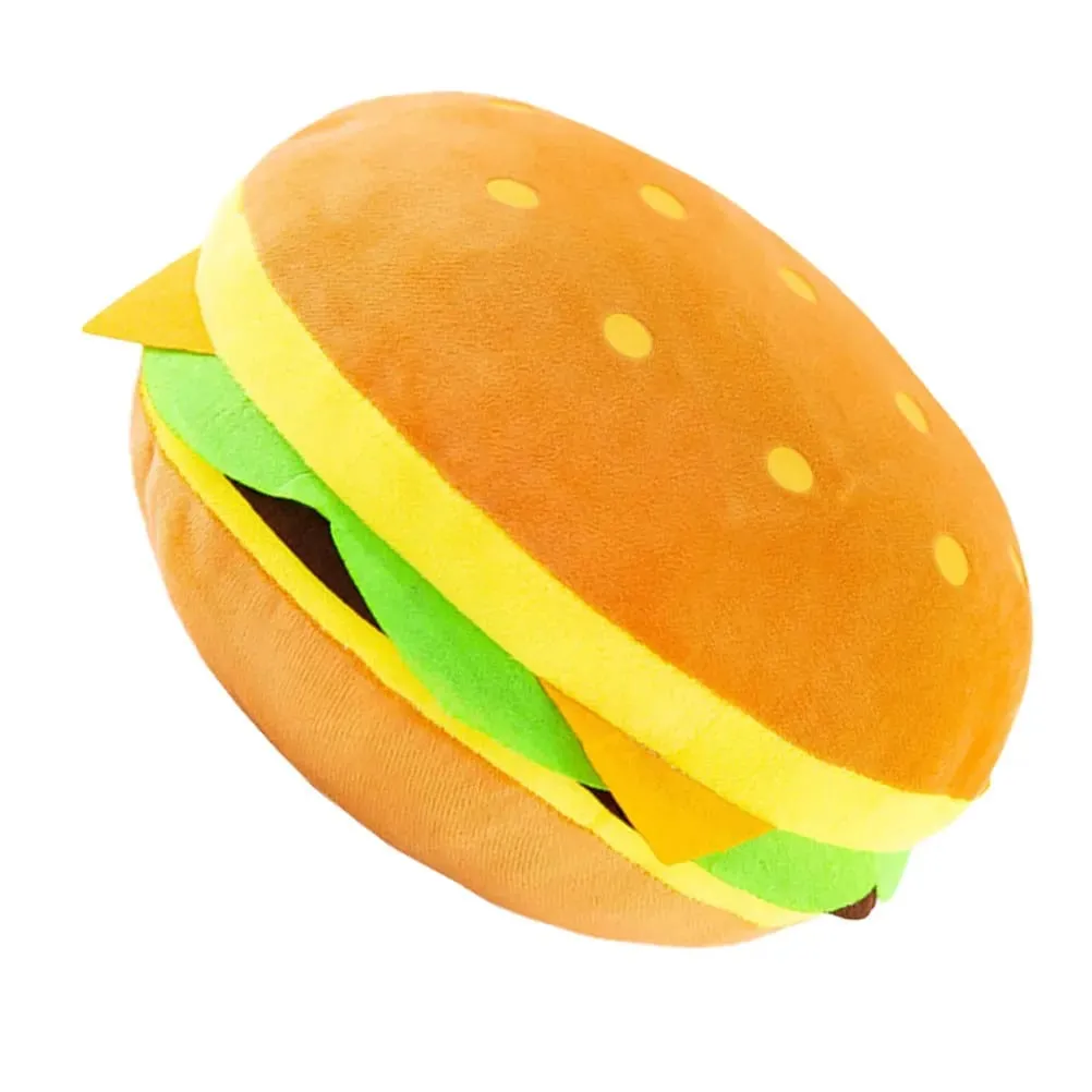 30Cm Hamburger Throw Pillow Creative Simulation Cushion for Sofa Bedroom Car Office Decorative Cushion Soft Comfortable Gift