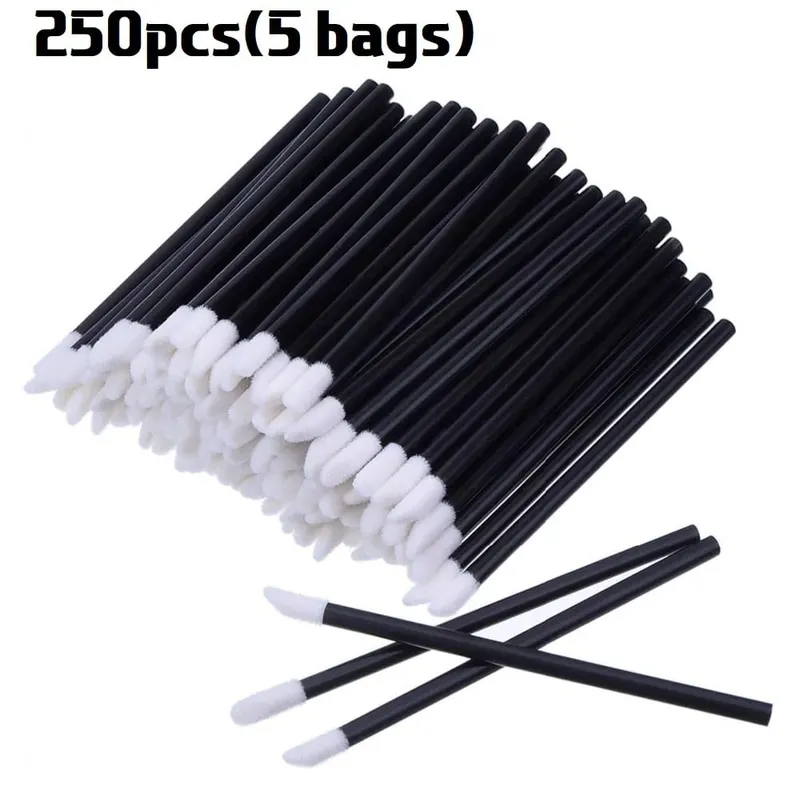 Bulk 50/500/2000Pcs Lip Brush Professional Applicators Wholesale Lipstick Wands Women Lip Gloss Brushes Make up Tool Accessories