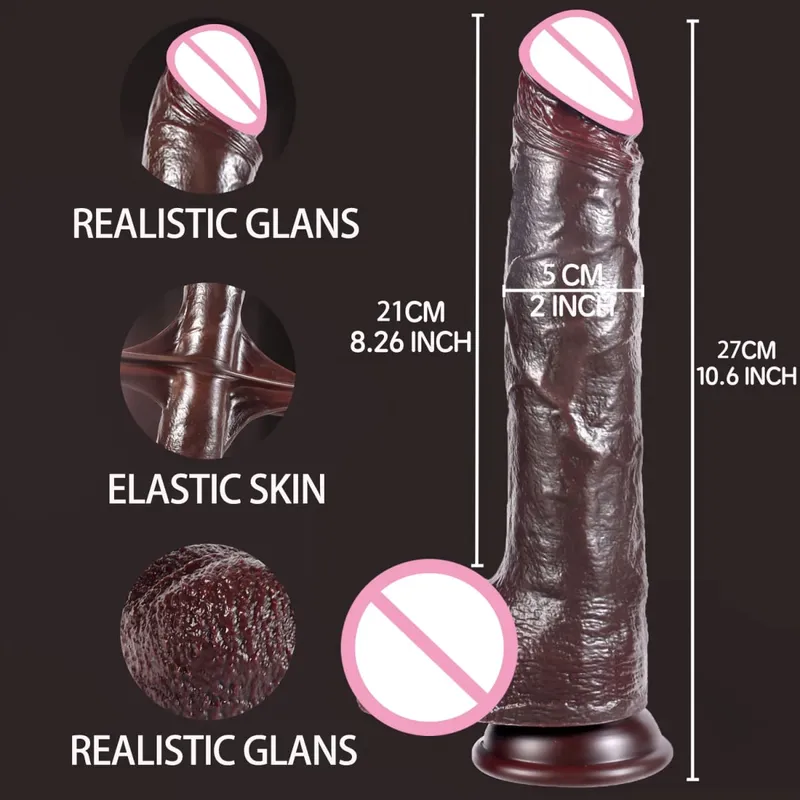 Dildo realistik kulit gelongsor kulup buah zakar dildo untuk wanita melancap dubur rangsangan faraj tali silikon mainan seks
