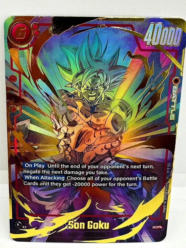 Super Card Game Fusion World Saiyan Goku Broli Toys Hobbies Hobby Collectibles Game Collection Anime Cards