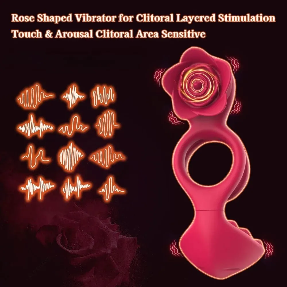 Vibrating Penis Ring Cock Ring Penis Vibrator for Men Clit Stimulator Male Scrotum Massager Sex Toys Couples Adult Products 18+