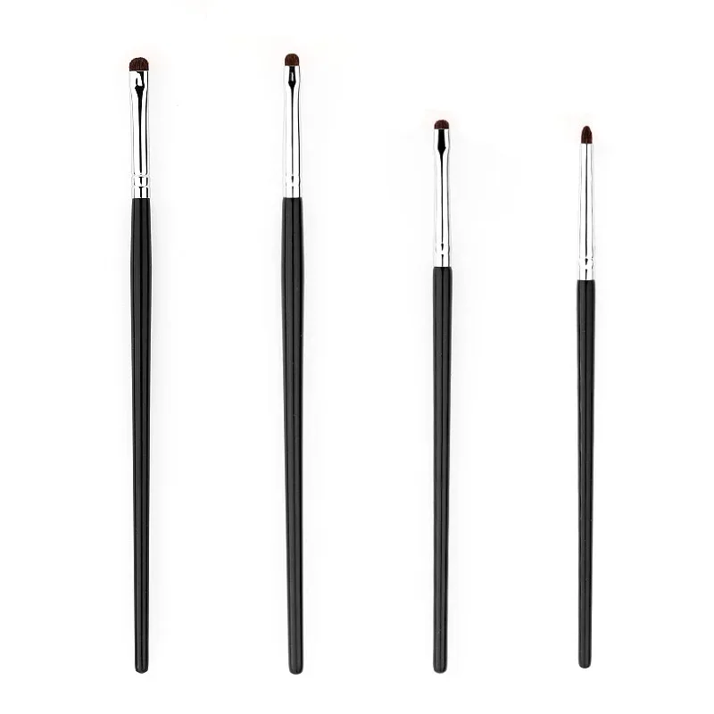4Pcs Fine Eyeshadow Brushes Smudge Precision Eyeliner Smudge Makeup Brush Eyelid Highlighter Lying Silkworm Makeup Brushes Tools — image 11