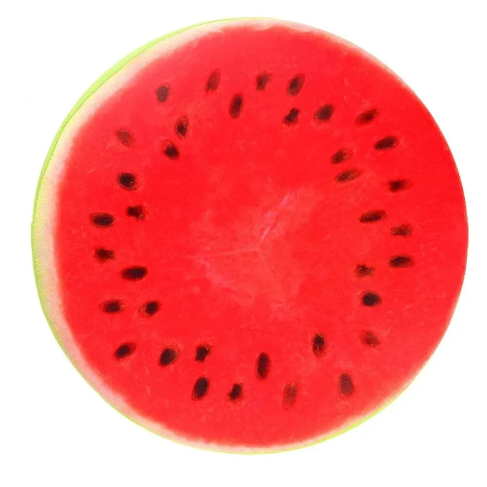 Soft Comfortable Funny Sofa Pillow Garden Dining Outdoor Seat Pads Round Pillow Fruit Seat Pads Chair Cushions
