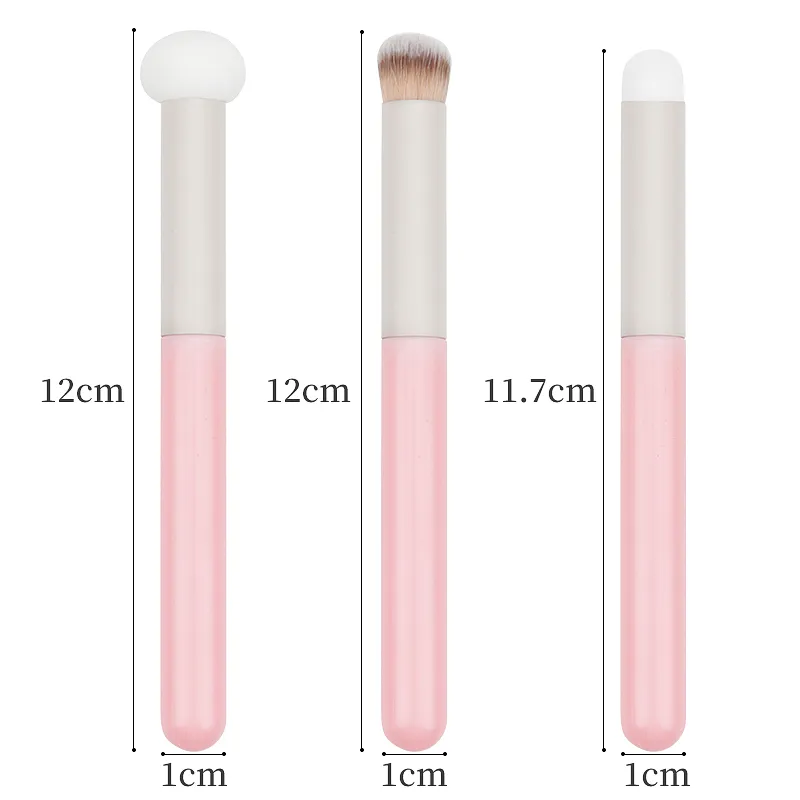 1 Pc Soft Makeup Brushes Sponge Concealer Brush Lipstick Lip Powder Puff Wet Dry Use Foundation Contour Cosmetic Tools — image 6