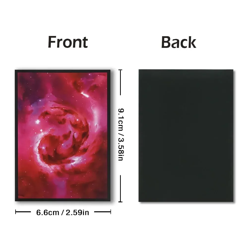60PCS 66*91mm Art Card Sleeves Trading Card Protector Compatible with MGT/PTCG Top Loading Card Protector Best Gift — image 5