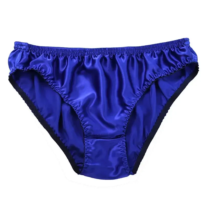 Hot-selling 100% silk panties male mulberry silk trigonometric underwear men briefs