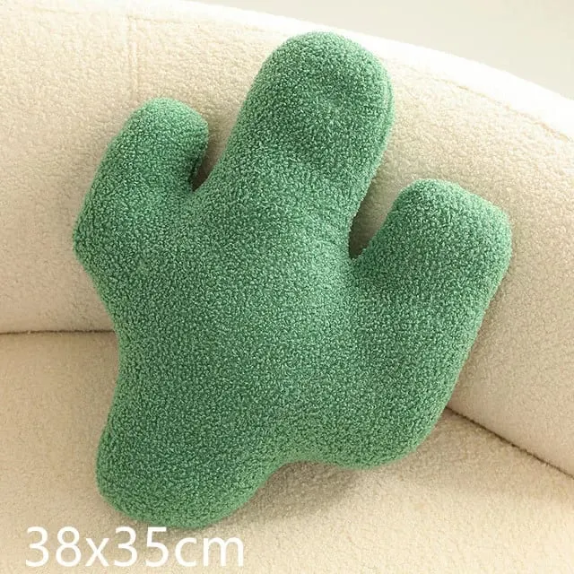 New Nordic Ball Solid Color Cushion Stuffed Flower Plush Pillow for Sofa Waist Office Cushion Kid Toy Gifts Home Decoration