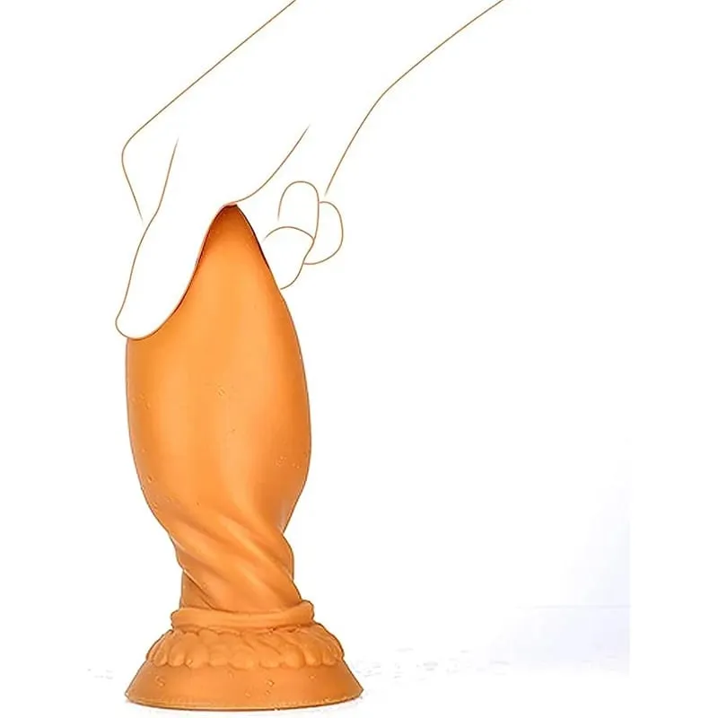 Super Huge Liquid Silicone Anal Plug Big Dildo ButtPlug Prostate Massager Vagina Anus Expansion Sex Toys Product For Men Gay — image 4