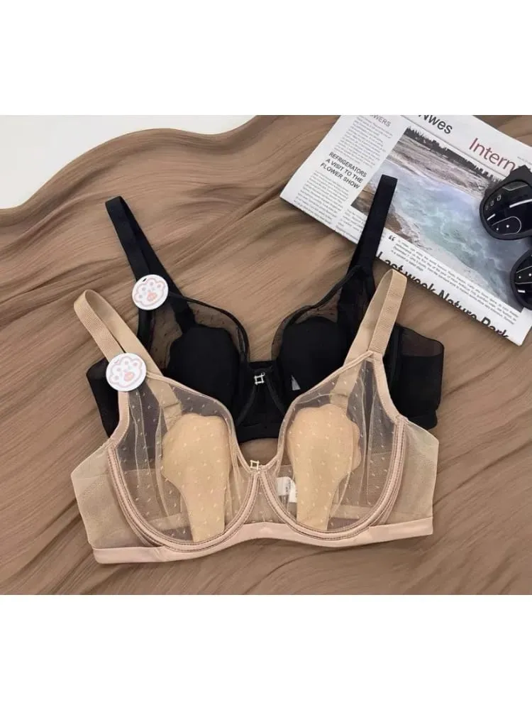 Wire-Free Minimizer Bra for Women - Anti-Sag Ultra-Thin Bralette Breathable & Sexy Summer Lingerie | Comfort Support