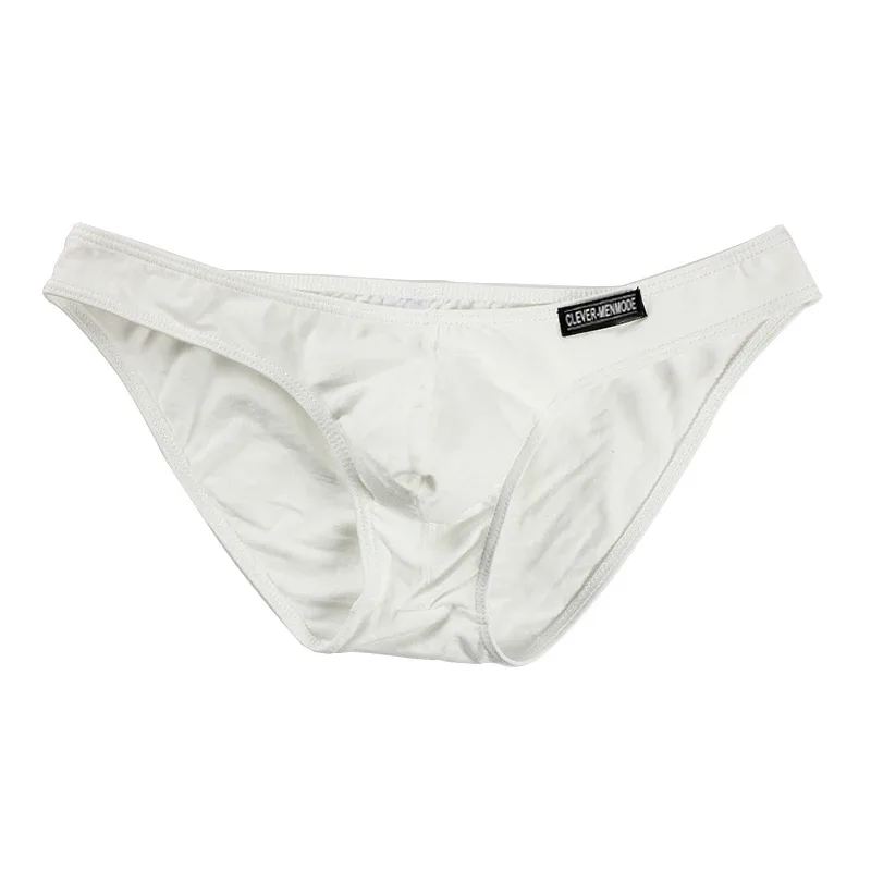 Men Ultra-thin Briefs Sexy Underwear Man Low Rise Mini Bikini Cuecas Soft Underpants Homem Panties Comfortable