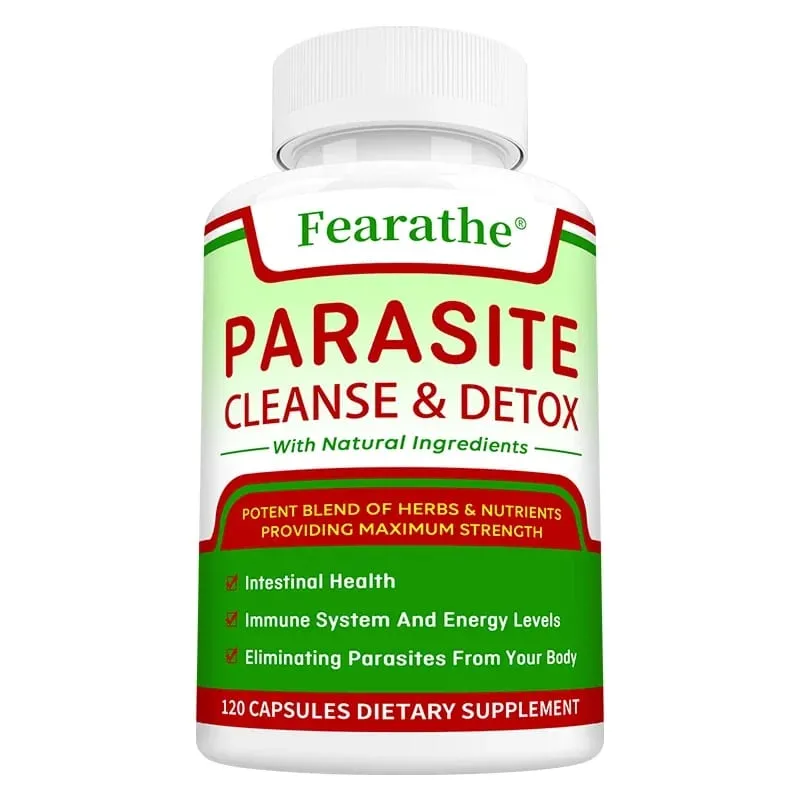 Parasite Cleanse - Bowel Cleansing Supplement Digestive Health Immune Health Parasite Removal Natural Gut Health
