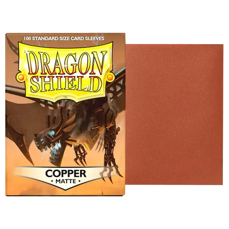 100 PCS/BOX 66x91mm Standard Size Demark Dragon Shield Matte Card Sleeves for MTG/PKM/YGO/TCG Board Game Cards Slevees — image 9