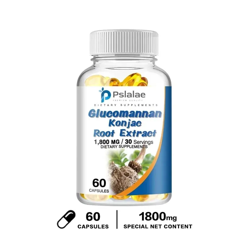 Glucomannan Konjac Root Extract - Promotes Gastrointestinal Health Supports Weight Management