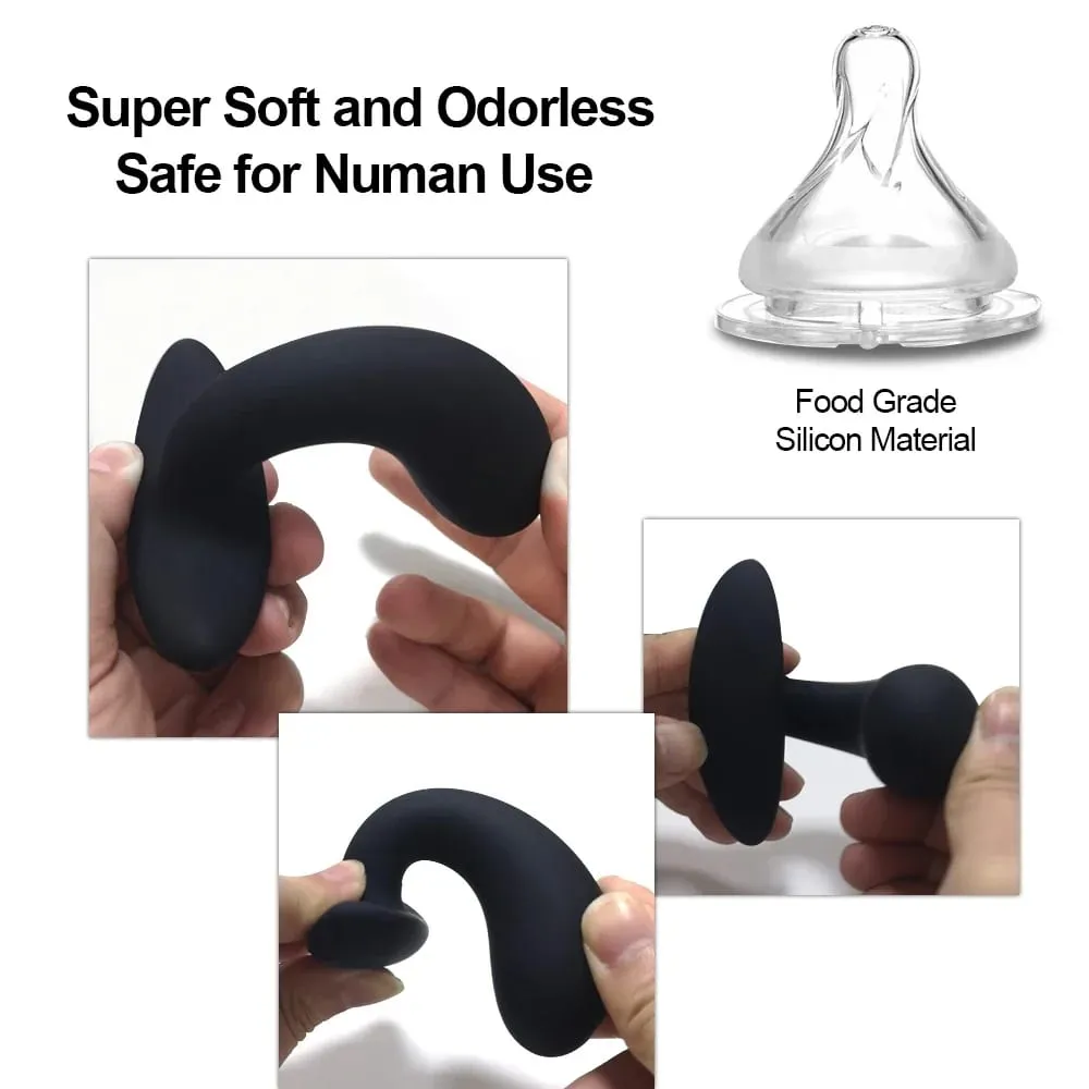 4pcs Beginner Silicone Butt Plug Anal Plug for Men Prostate Massager for Gay Mini Anal Bullet Vibrator Sex Toy for Men Women