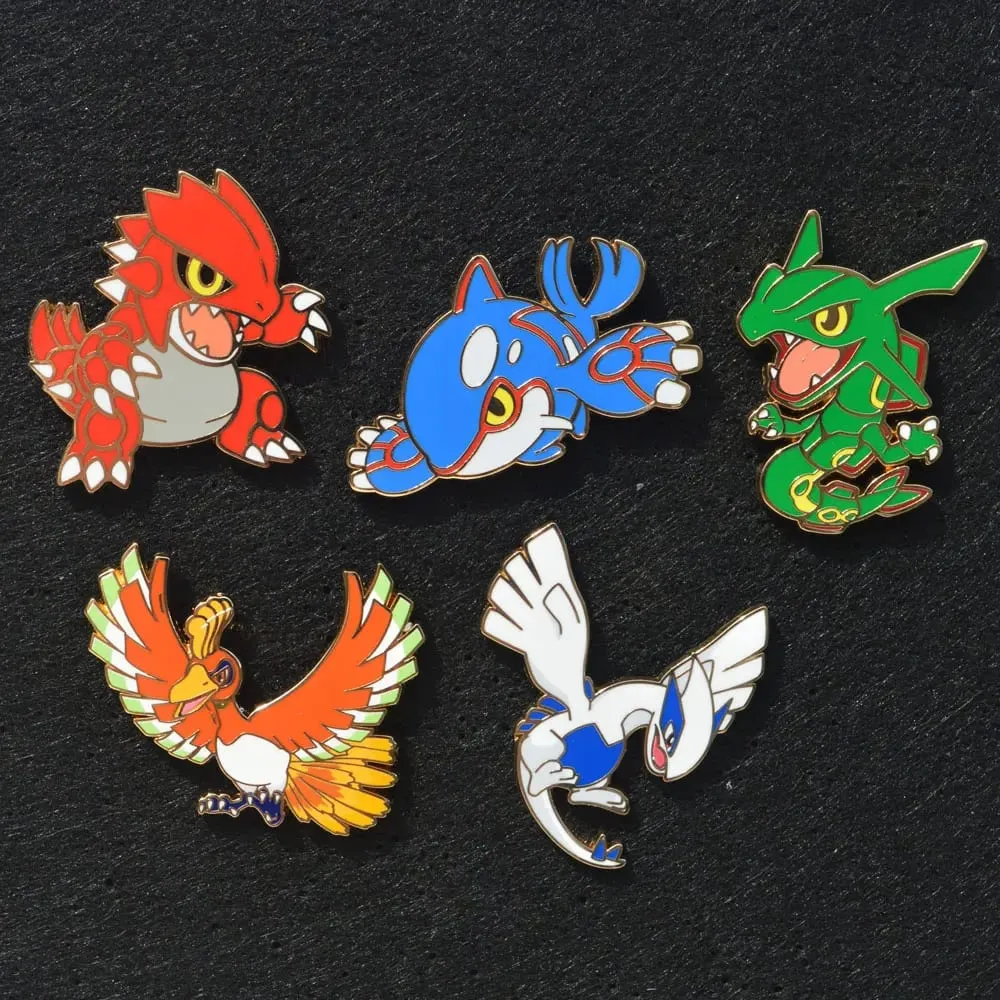 Pin Enamel Pokemon Lencana Anime Pin Kerah Bros Permainan Anime Lucu untuk Ransel Pakaian Hadiah Souvenir Perhiasan untuk Teman — image 3