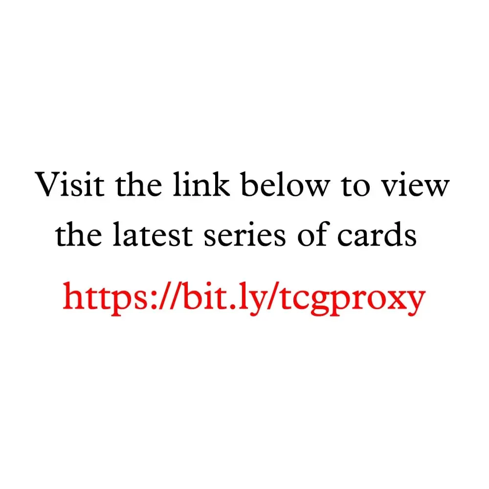 TCG Proxy Cards Deck Borad Games Single Hologram Black Lotus Power9 Dual Lands The One Ring — image 6
