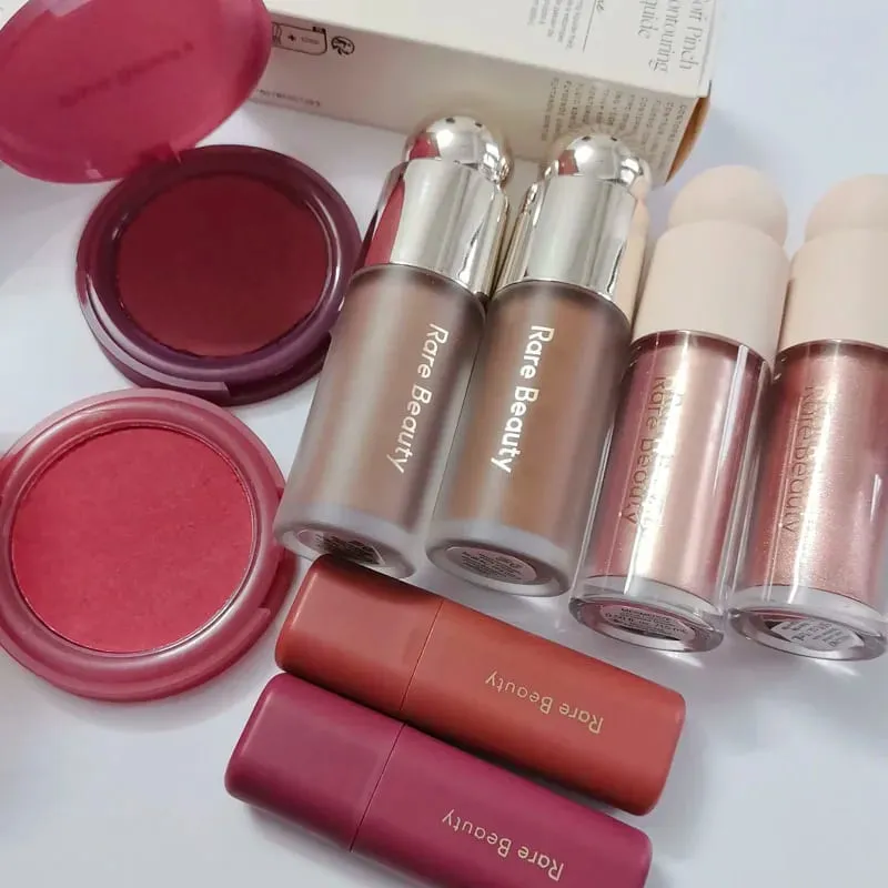 Hot Rare Beauty Makeup Soft Pinch Matte Bouncy Blush Blurred Bouncy Cushiony Cream Lasting Moisturizer Butter Lip Blam Friendly — image 2