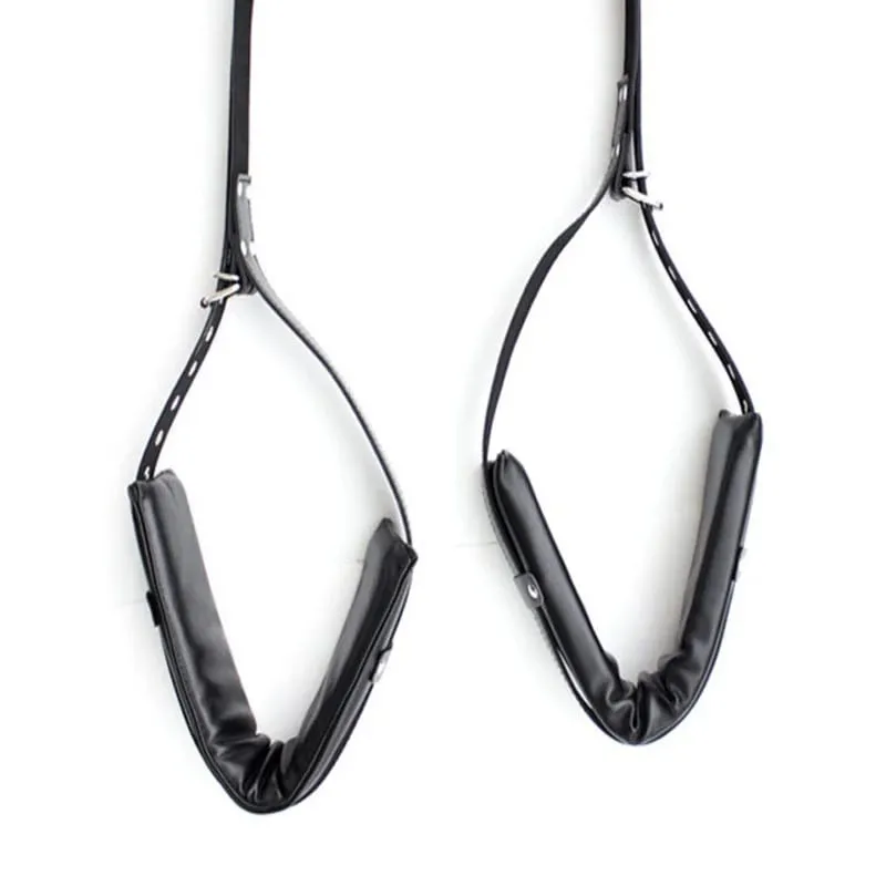 Adjustable Bondage Gear Handcuffs Ankle Cuffs Open Leg Restraint Fetish Sex Toys For Woman Couples Adult Games No Vibator