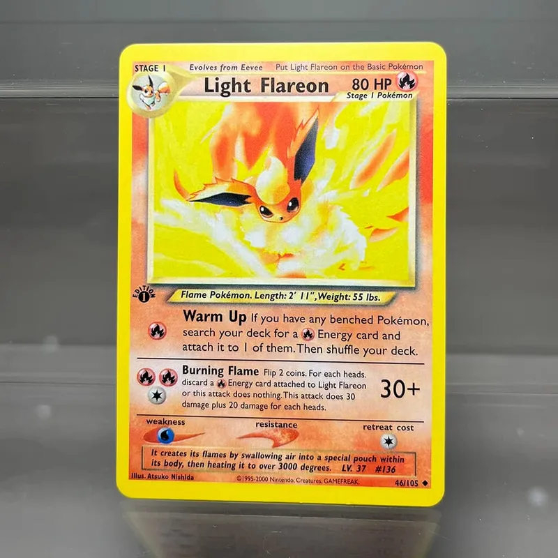 PKM Single Cards 1st Edition 1996 Raichu Charizard Dragonite PTCG Foil Cards Game Collection PKM Proxy Cards
