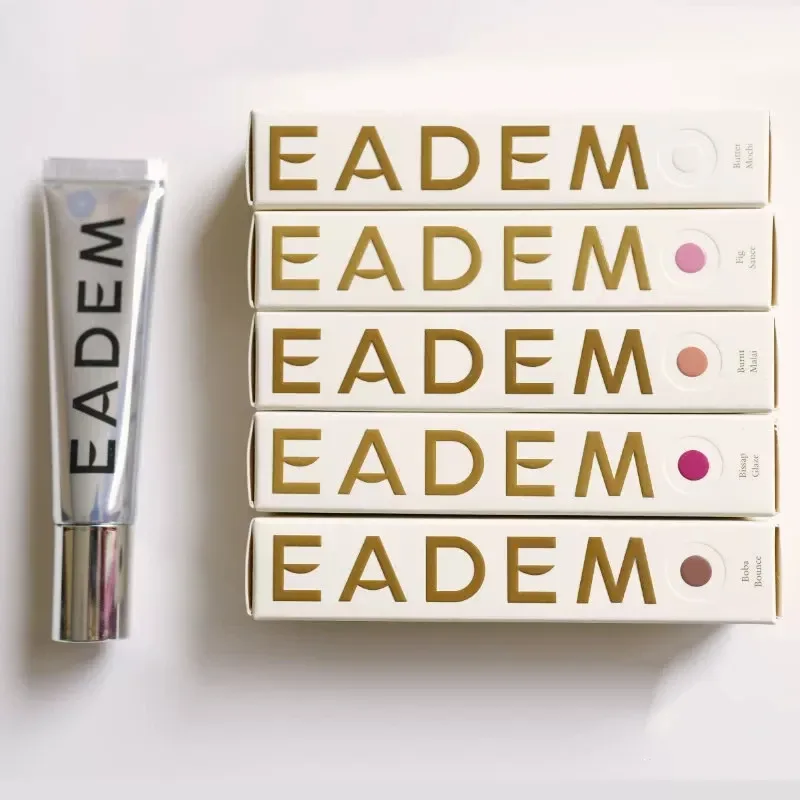 eadem Lip Cheek Multi Use Tint Cream Blush Liquid Cheek Blusher Dewy Natural Glow Long‑Lasting Hydrating Face Makeup Cosmetics
