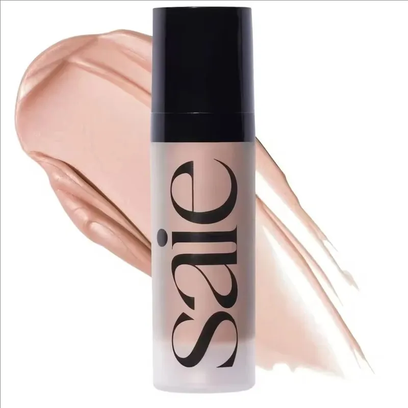 Saie 4-Colors Liquid Blush CHILLY SPICY Highlighter Sunglow Contouring Shimmer Powder Quick-drying Non-sticky Natural Texture