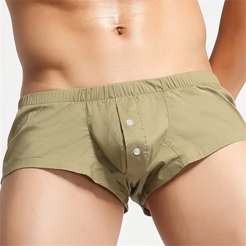 Shorts Underwear Men Sexy Underpants Arrow Panties Home Sleepwear Casual Shorts U convex Penis Pouch Boxers