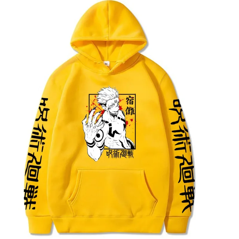 Ryomen Sukuna Hoodies Graphic Printing Sweatshirts for Fans Casual Long Sleeve Men/Women Clothing Sudaderas Hip Hop Hoody — image 7