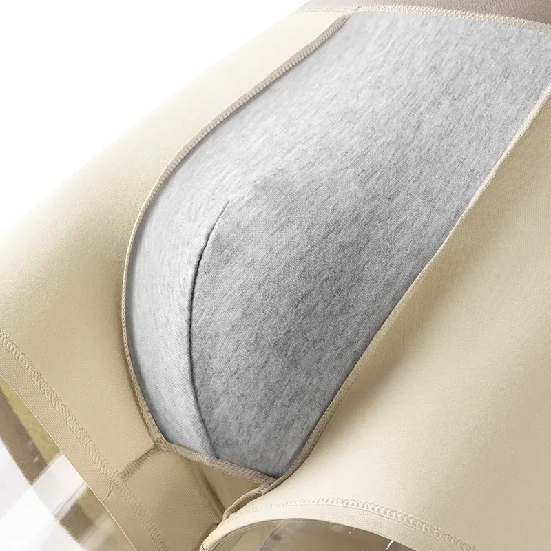MiiOW 3Pcs Organic Cotton Men Underwear Boxer Shorts Antibacterial Seamless Underpants Male Panties Gift For Men Boxershorts New