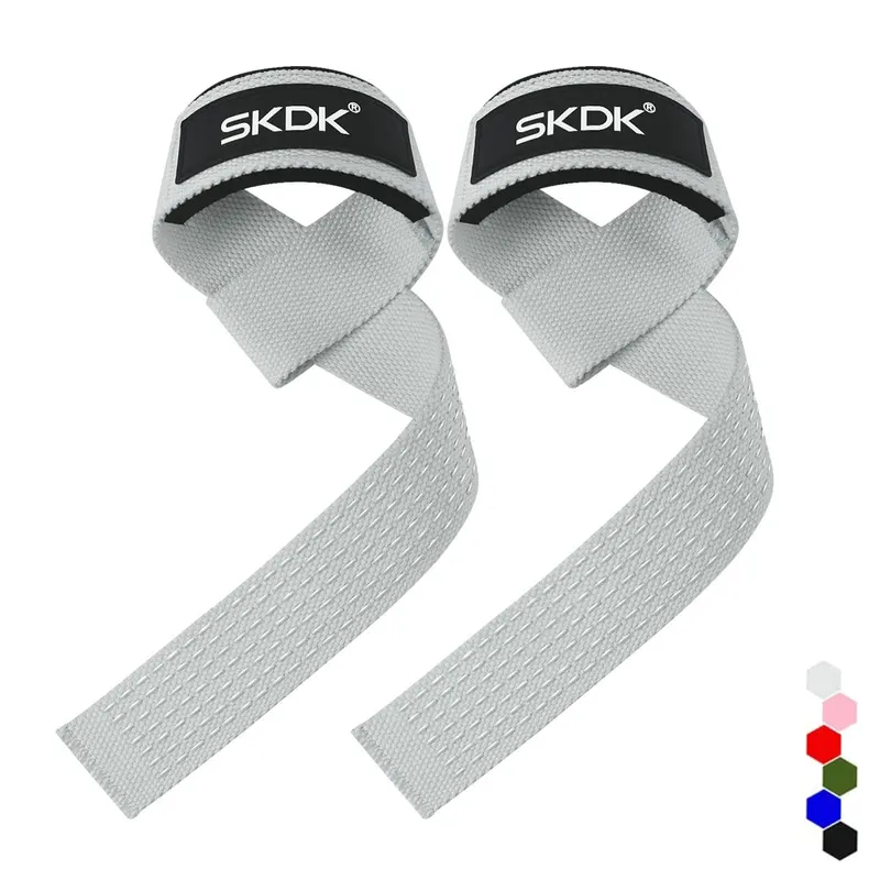 1 Pair Weightlifting Wrist Straps Strength Training Adjustable Non-slip Gym Fitness Lifting Strap Wrist Support Sports Grip Band — image 11