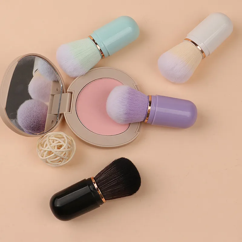 Single Makeup Tools Portable Mini Makeup Brushes Retractable Beauty Tools Loose Powder Brush Blush Brush Makeup Brushes