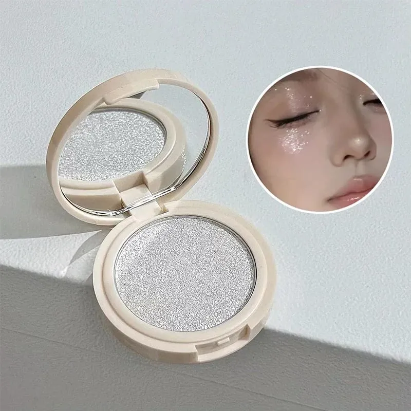 Retro Mail Design Multipurpose Face Makeup Set Include 5 Liquid Lipstick 1 Blush 1 Highlight And 1 Necklace Cosmetics Kit