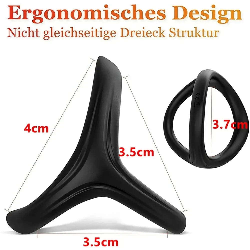 Penis Ring Silicone Semen Lock Ring Delay Ejaculation High Elasticity Time Lasting Cock Ring Sex Toys For Men Couples Adult 18+