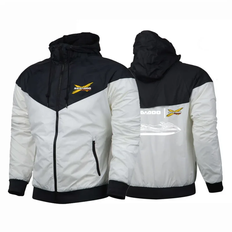 Sea Doo Seadoo Moto 2024 New Men's Printing Five-Color Windbreaker Spring and Autumn Harajuku Fashion Zipper Jacket Tops — image 4