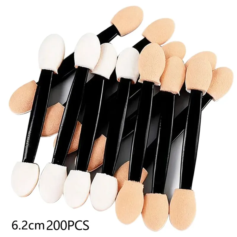 50/200pcs Eyeshadow Applicators Dual Sides Eye Shadow Brush Makeup Sponge Brushes For Girls Cosmetic Tool Beauty Applicators