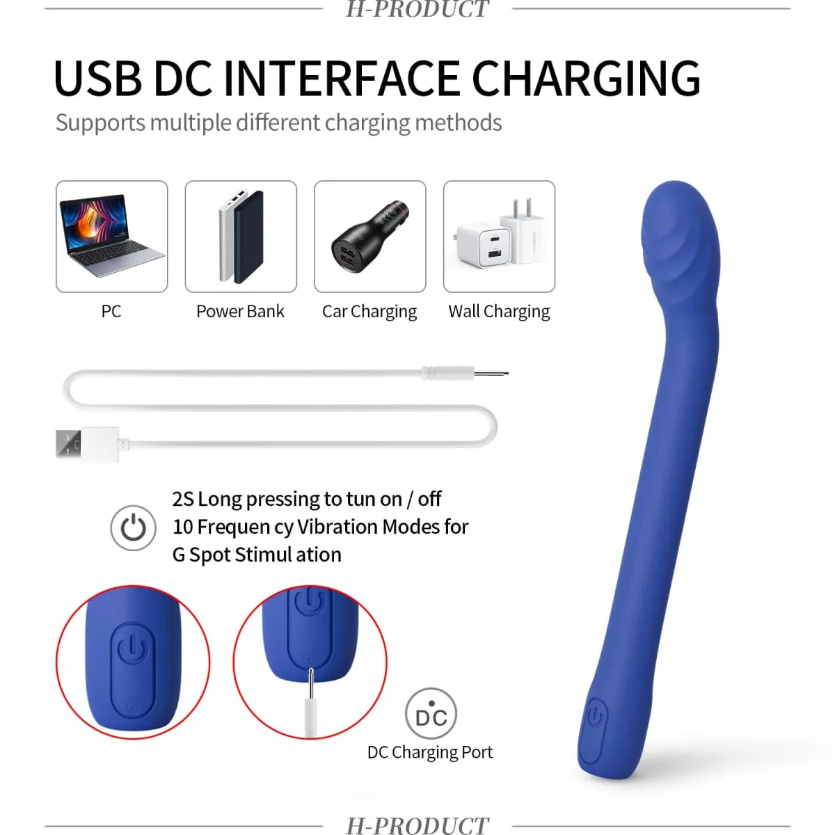 Soft Silicone Anal Beads Balls Handheld Butt Plug Dual Head Stimulation Anus Sex Toy Prostate Massage Female Vagina Masturbator — image 2