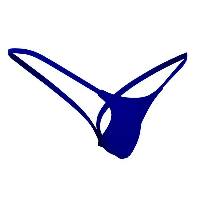Ultra-thin Gay Men Thong G-string Seamless Men Jockstrap Micro T-back Underwear Male String Bikini Swimwear Pouch Underpant A50