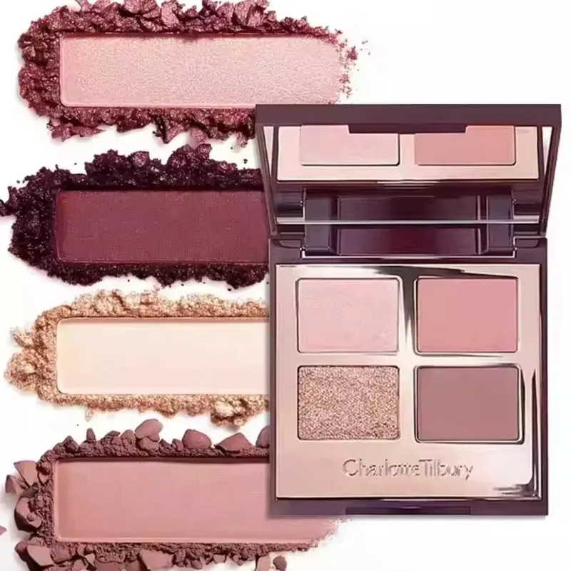 Charlotte Tilbury Eye Shadow Disk Love 2-Colors Powder Blusher Star Pink Powder Blusher Highlight 6-colors Super Nudes Easy Eye