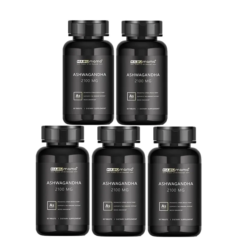 Original Ashwagandha Energy Supplement Non-GMo Supports Reproductive Health Natural Energizer